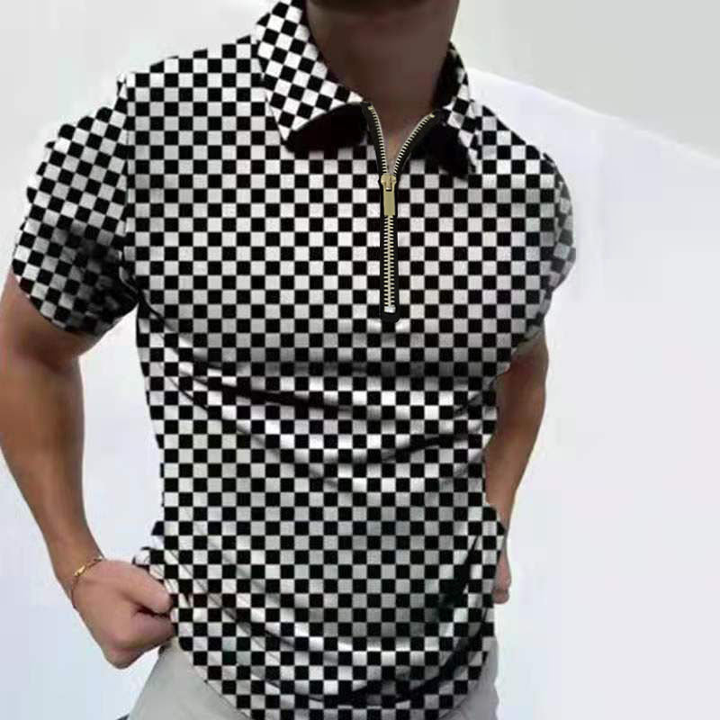 Men's Polo Shirt Men Solid Polo Shirts Brand Men Short-Sleeved Shirt Summer Shirt Man Clothing - branded cloth centre