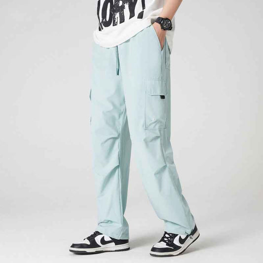 Ice Silk Breathable Loose Slimming And All-matching Sports Trousers