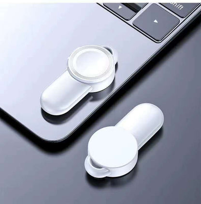 USB Wireless Charger Portable Watch Fast Charging - Branded cloth centre