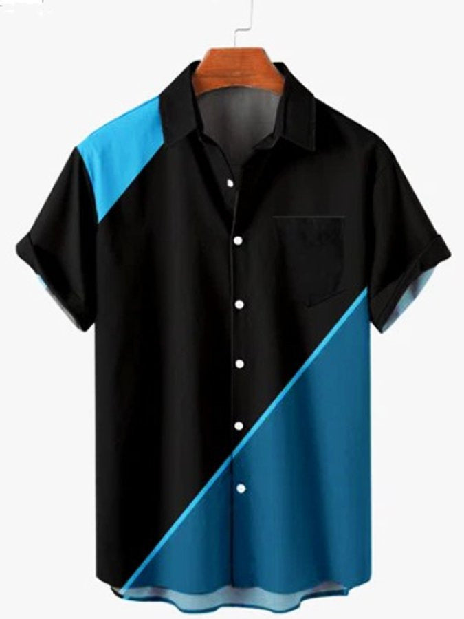 New Summer Casual Independent Station Hot Sale Hawaiian Shirt Men Vacation Seaside