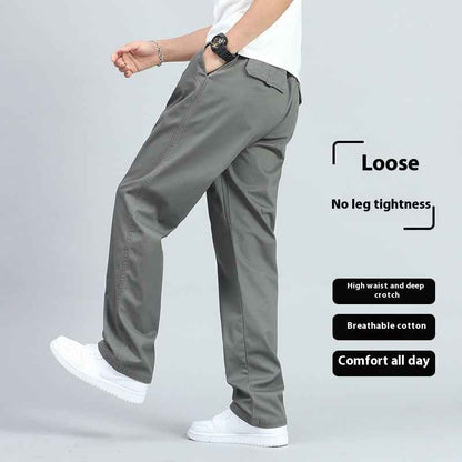Overalls Men's Pure Cotton Casual Pants