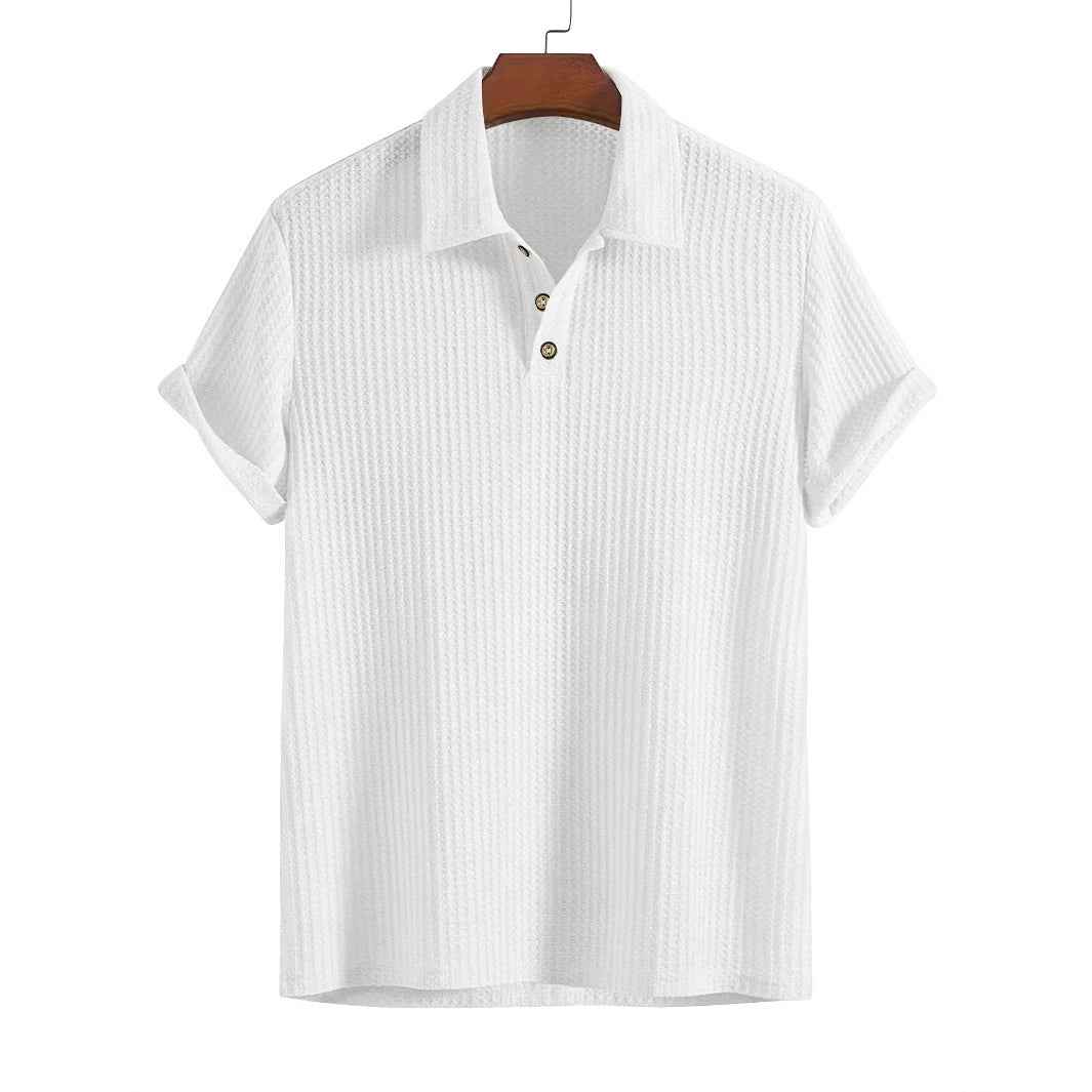 Men's Casual Loose Short Sleeves Simple