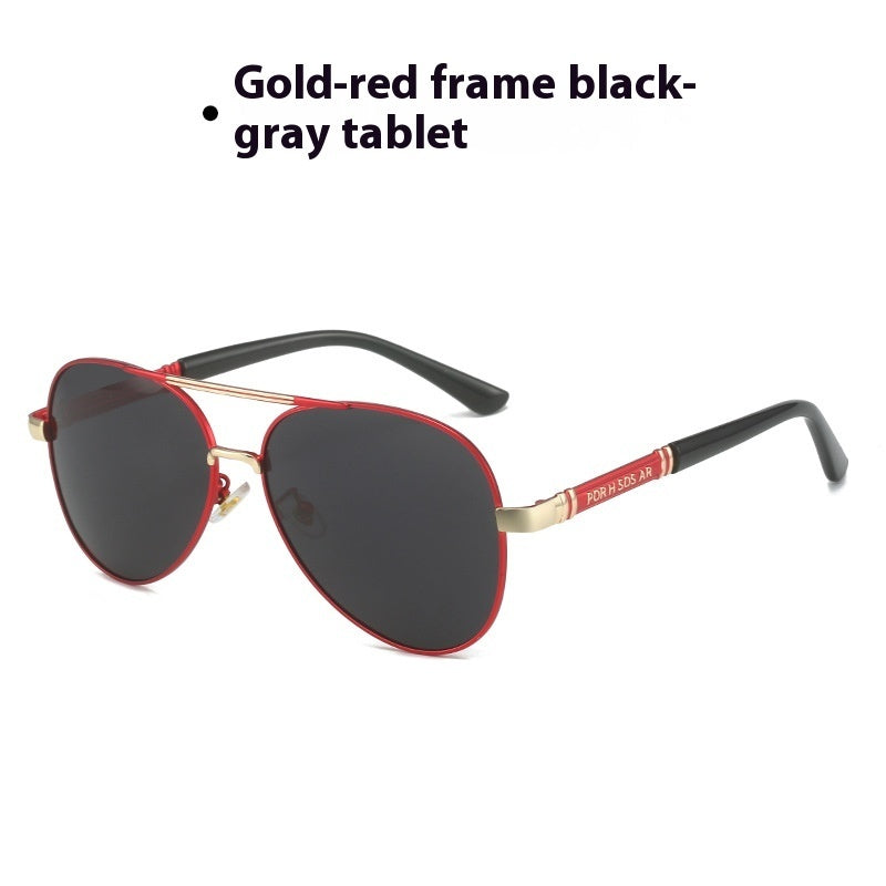 Polarized Sunglasses Photosensitive Color Changing Men's Sunglasses - branded cloth centre