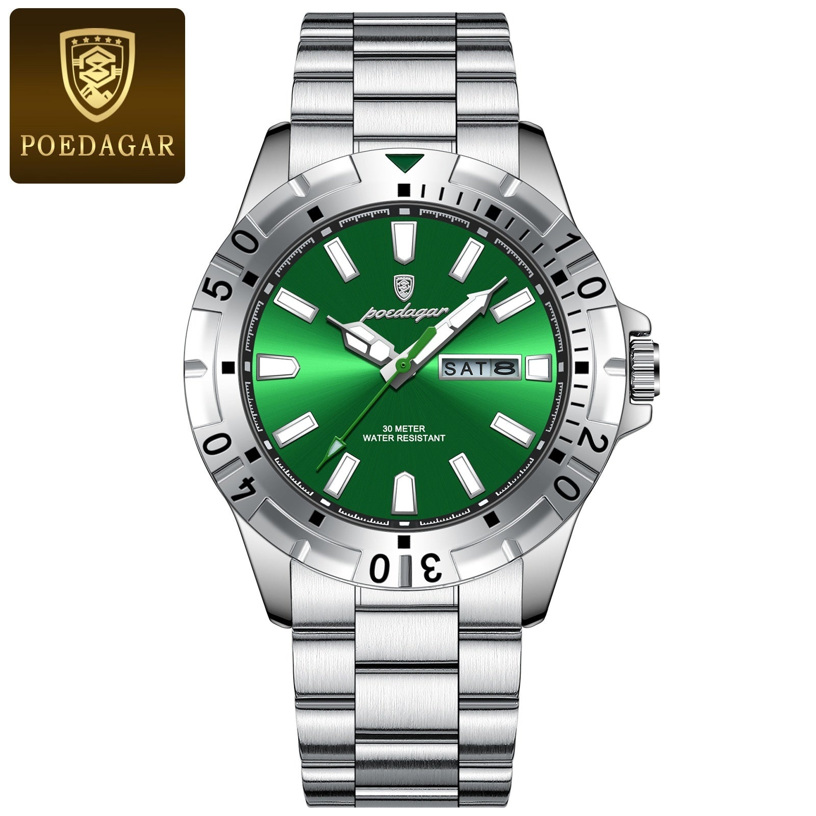 Swiss Brand Waterproof Fashion New Men's Super Strong Luminous Watch - branded cloth centre