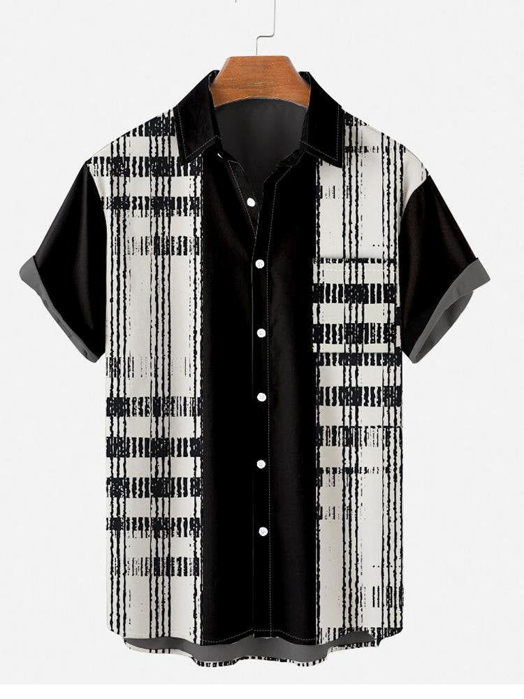 New Summer Casual Independent Station Hot Sale Hawaiian Shirt Men Vacation Seaside
