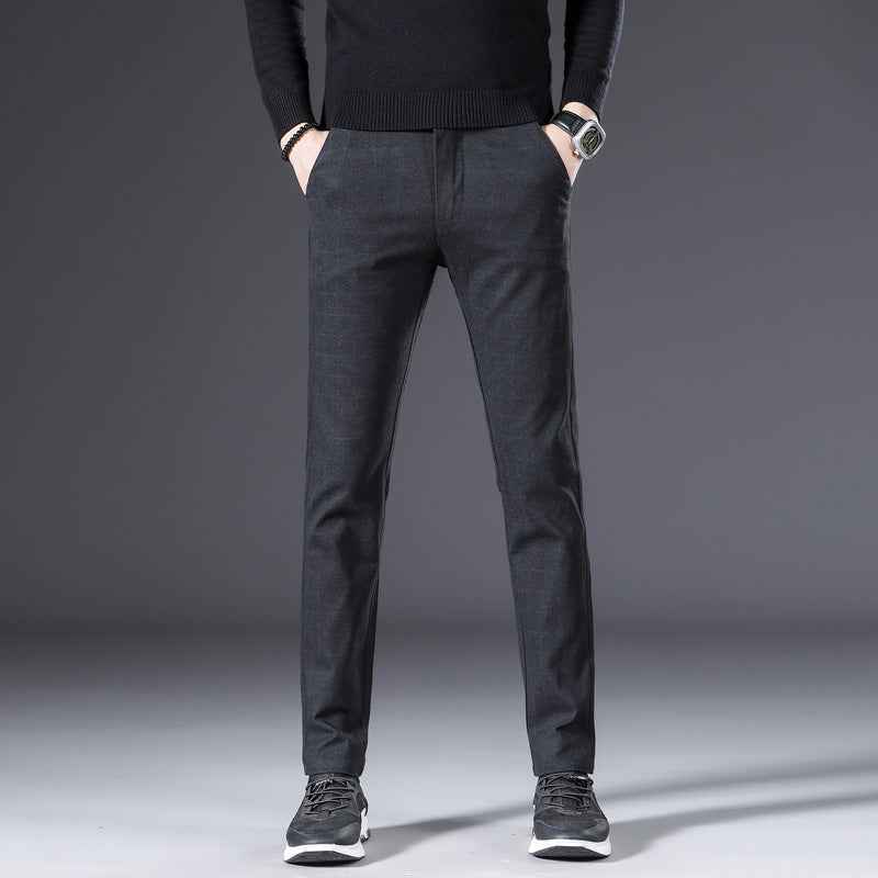 Men's Smart Trousers Stretch Slim Fit