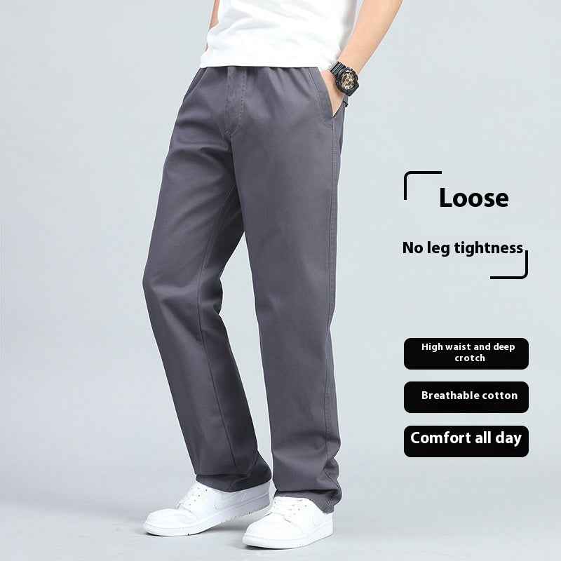 Overalls Men's Pure Cotton Casual Pants