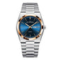 Double Calendar Advanced Stainless Steel Luminous Men's Watch