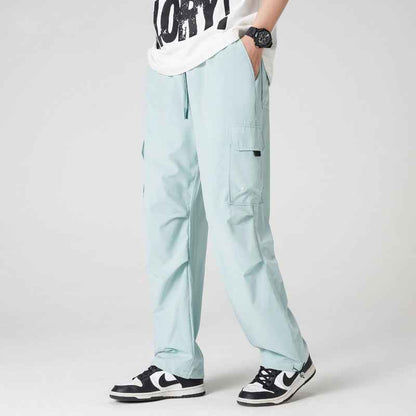 Ice Silk Breathable Loose Slimming And All-matching Sports Trousers