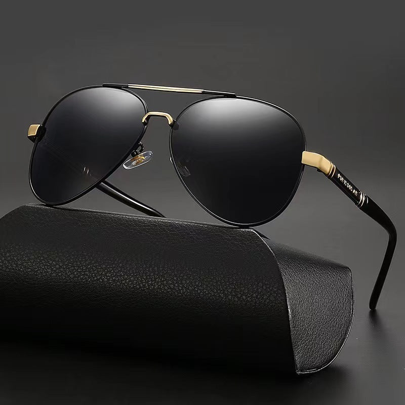 Polarized Sunglasses Photosensitive Color Changing Men's Sunglasses - branded cloth centre