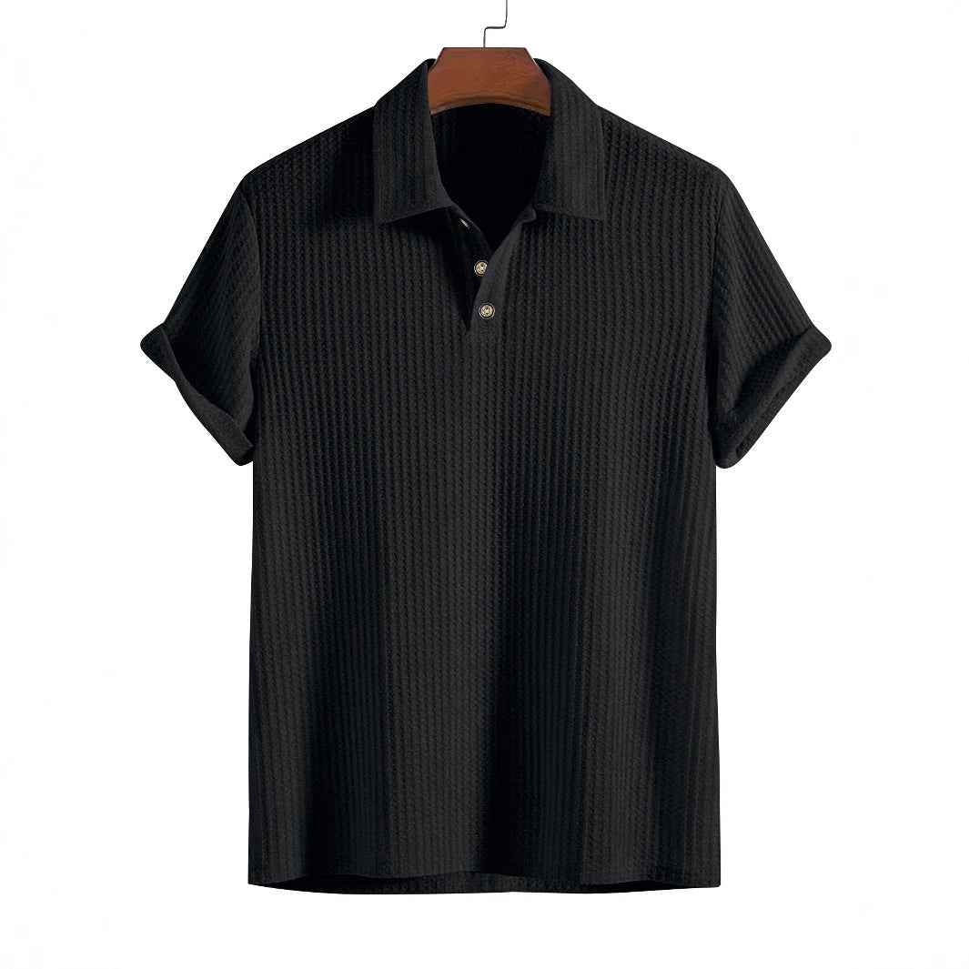 Men's Casual Loose Short Sleeves Simple