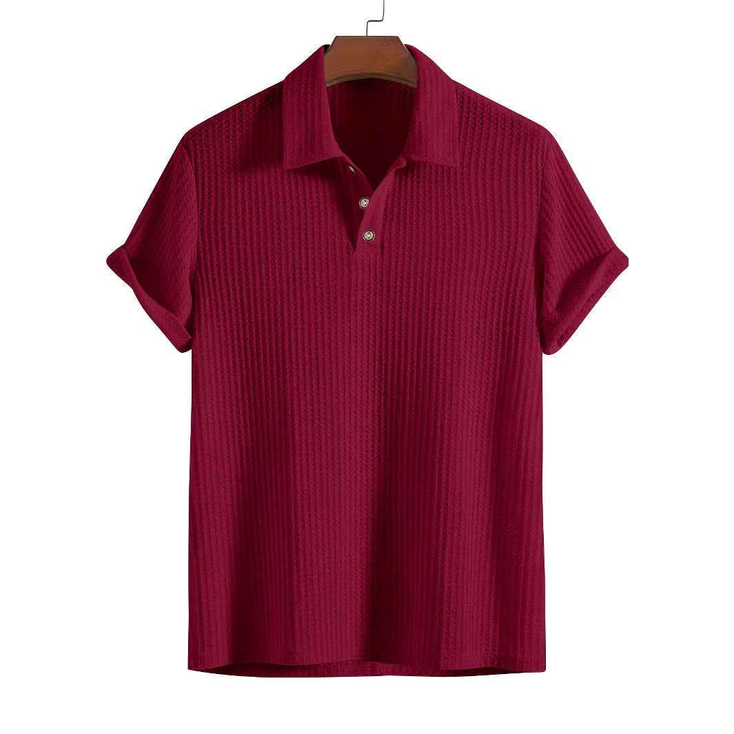 Men's Casual Loose Short Sleeves Simple