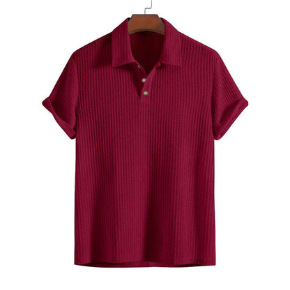 Men's Casual Loose Short Sleeves Simple