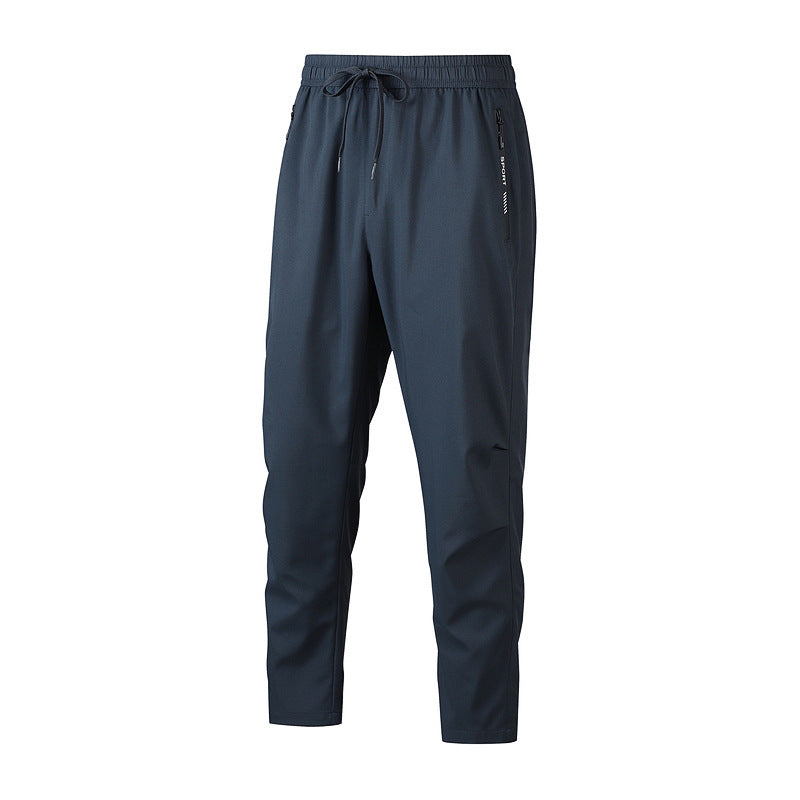 Casual Sports Men's Spring And Autumn Thin Breathable Straight Loose Running Long Skinny Pants - branded cloth centre