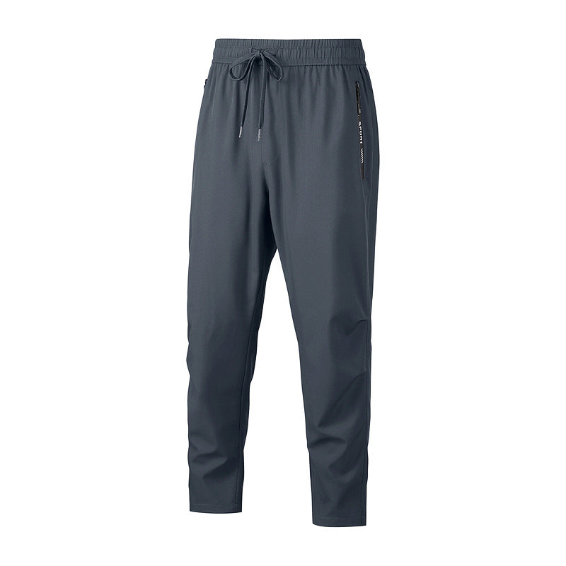Casual Sports Men's Spring And Autumn Thin Breathable Straight Loose Running Long Skinny Pants - branded cloth centre