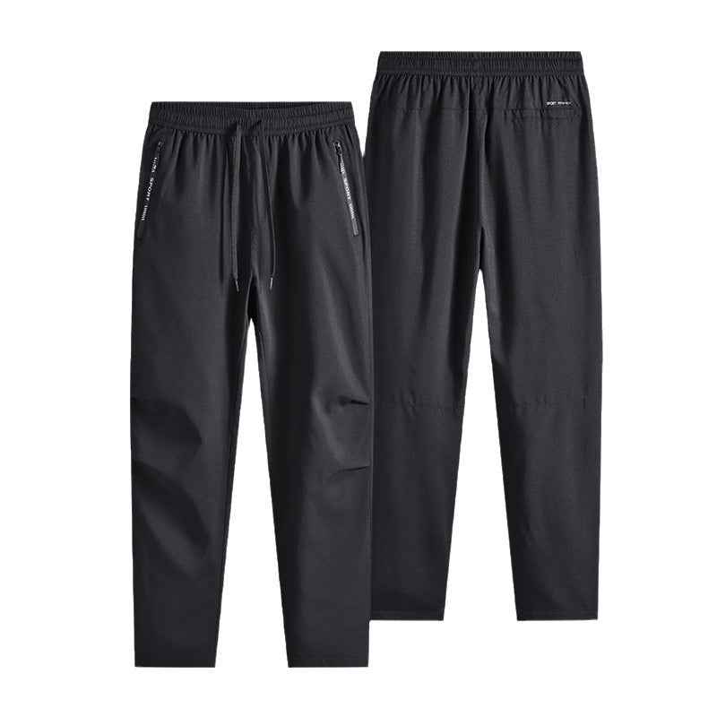Casual Sports Men's Spring And Autumn Thin Breathable Straight Loose Running Long Skinny Pants