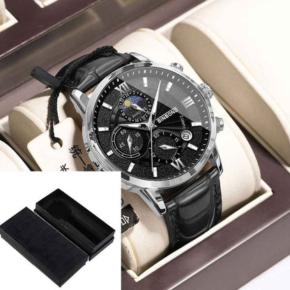 Simple Multifunctional Chronograph Waterproof Quartz Watch