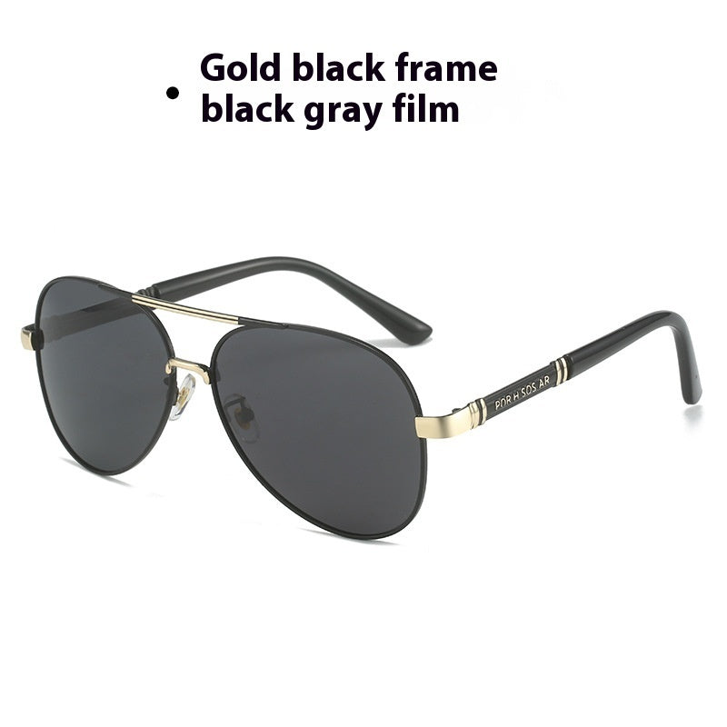Polarized Sunglasses Photosensitive Color Changing Men's Sunglasses - branded cloth centre