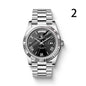 Fashion Men's Watch Steel Band Large Dial Quartz Wrist Watch
