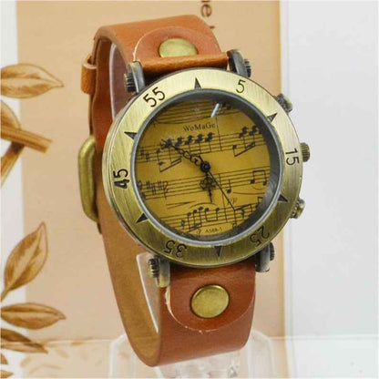 Foreign Trade WoMaGe New Music Symbol Watch Fashion Novel Men's Watch Wholesale