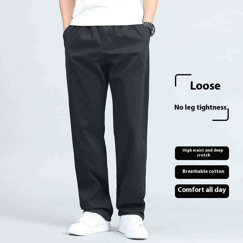 Overalls Men's Pure Cotton Casual Pants