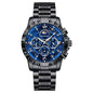 Automatic Non-mechanical Watch Steel Belt Waterproof Quartz Watch Men's Watch