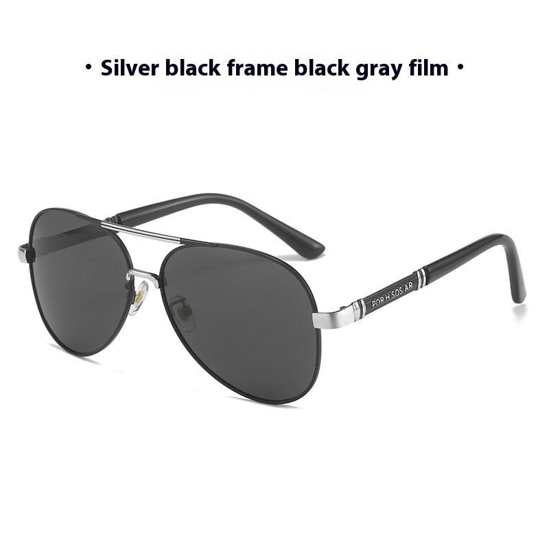 Polarized Sunglasses Photosensitive Color Changing Men's Sunglasses - branded cloth centre
