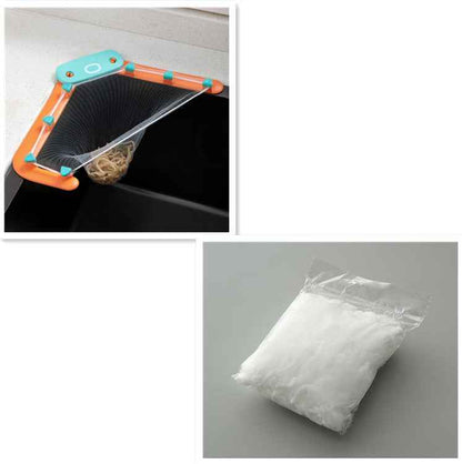 Octopus Sink Drain Rack Kitchen Sink Garbage Filter Net Dishwashing Tank Leftovers Rice Disposable Leak-proof Net Drain Rack