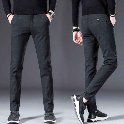 Men's Smart Trousers Stretch Slim Fit